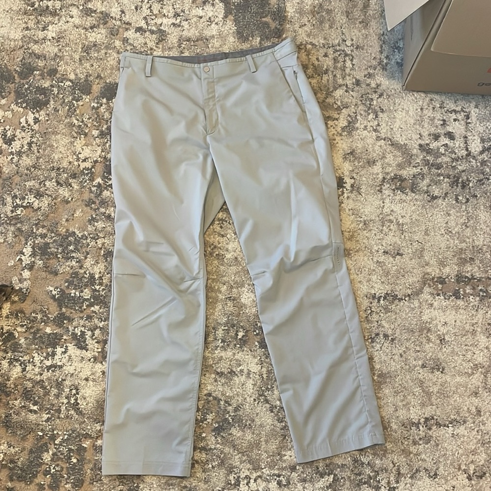 Light Grey Tiger Woods Collection golf pant
